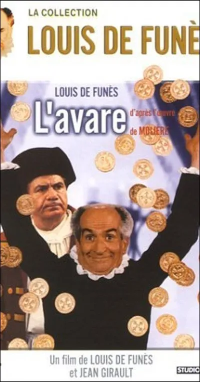 Comment se nomme le personnage joué par Louis de Funès dans le film "L'Avare" ?