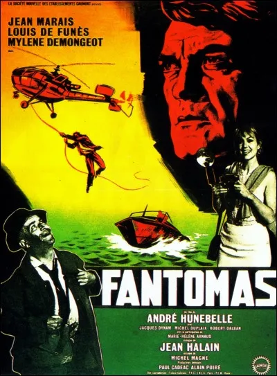 Comment se nomme le commissaire joué par Louis de Funès dans "Fantômas" ?