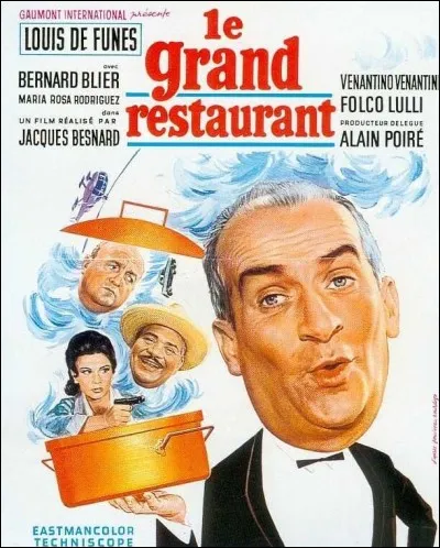 Comment se nomme le personnage joué par Louis de Funès dans "Le Grand Restaurant" ?