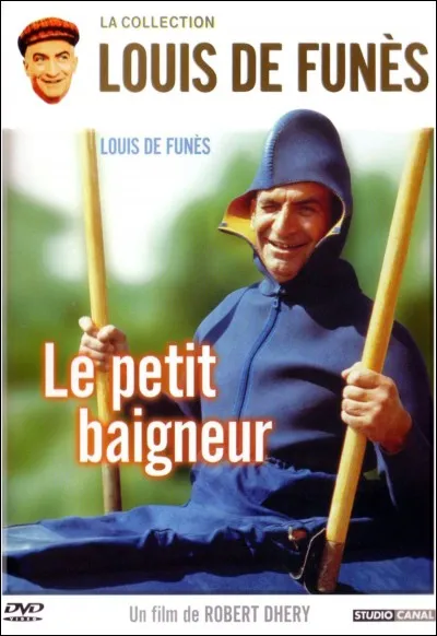 Comment se nomme le personnage joué par Louis de Funès dans le film "Le Petit Baigneur" ?