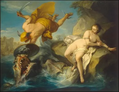 Enchaînée à un rocher pour être livrée à un monstre marin, elle est délivrée par Persée. Qui est-ce ?