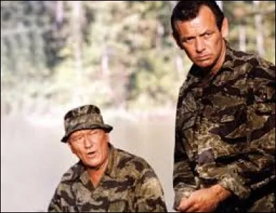 Quel célèbre acteur joue dans "Les Bérets verts" ?