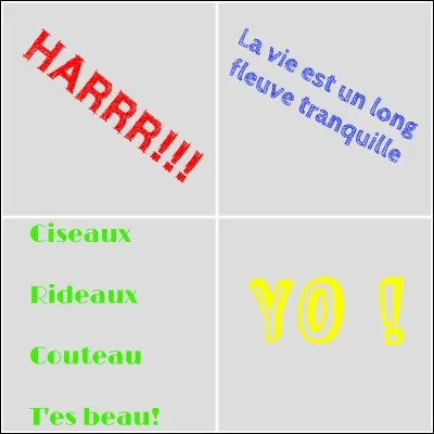 De quelle manière aimes-tu parler ?