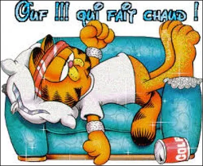 Qui a chaud sur cette image ?