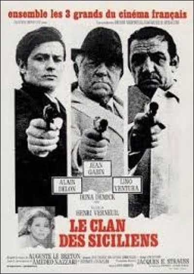 Comment se nomme le personnage joué par Jean Gabin dans le film "Le clan des Siciliens" ?