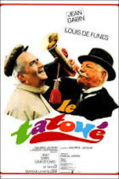 Comment se nomme le personnage joué par Jean Gabin dans le film "Le tatoué" ?