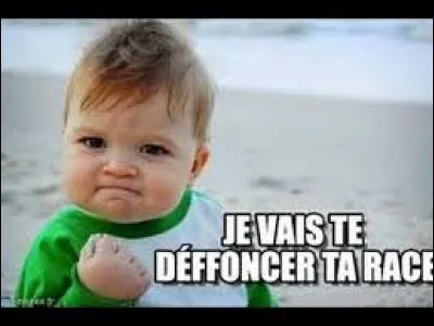 On ne dit pas "Défoncer", mais :