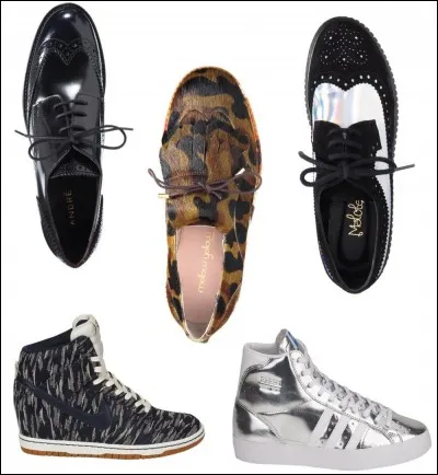 Dans cette liste, quelle paire de chaussures n'existe pas ?