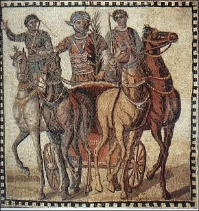 Jusqu'à quelle époque a-t-on pratiqué des courses de chars ?