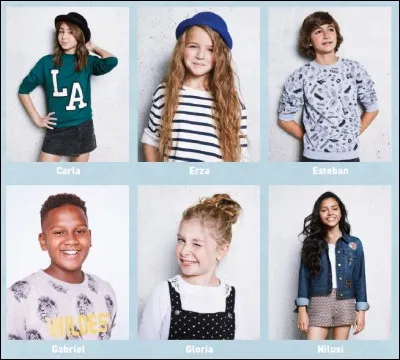 Comment s'appelle le groupe de Erza, Esteban, Gabriel, Gloria, et Nilusi ?