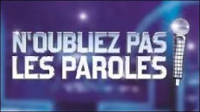 Qui présente l'émission "N'oubliez pas les paroles" sur France 2 ?