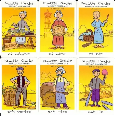 Combien y a-t-il de cartes dans le jeu de 7 familles ?