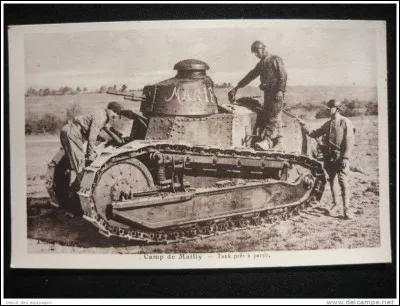 Lequel de ces chars n'est pas un char confectionné par les français ?