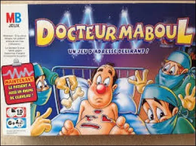 J'espère pour vous que vous n'avez pas perdu la boule à cause du Docteur Maboul. En cas d'échec, quelle partie de son corps s'illumine en rouge ?