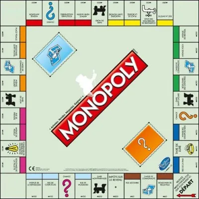 Au Monopoly, quelle est la case opposée à la case départ ?
