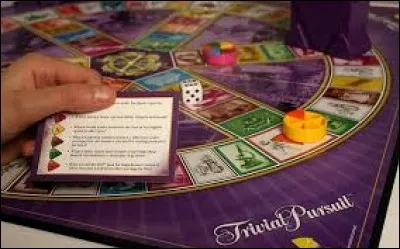 Certains d'entre vous connaissent le Trivial Pursuit : un jeu qui consiste à répondre à des questions de catégories différentes. En parlant de catégorie, à quoi correspond la catégorie orange ?