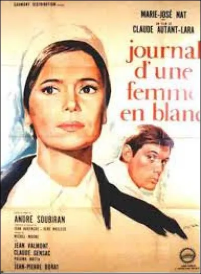 Comment se nomme le personnage joué par Claude Gensac dans le film "Journal d'une femme en blanc" ?