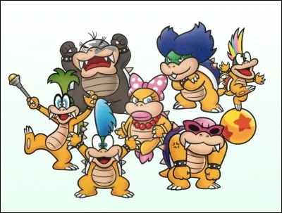 Que sont les Koopalings par rapport à Bowser ?