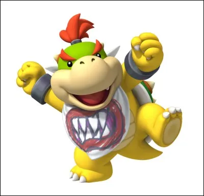 À qui appartient le bavoir de Bowser Jr. ?
