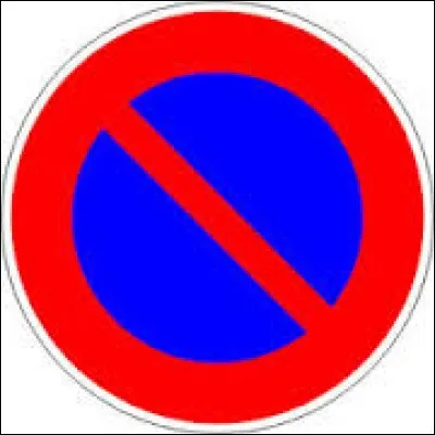 Que signifie ce panneau de signalisation rond ?