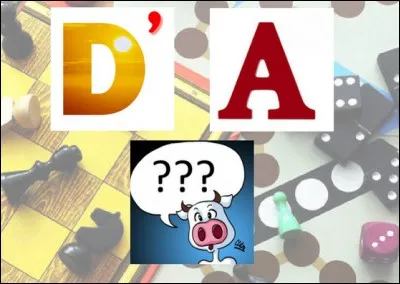 C'est un jeu de stratégie où l'on se déplace exclusivement en diagonale, les pions sont noirs et blancs.