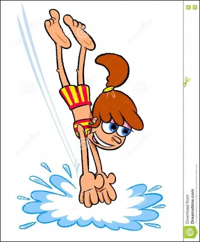 C'est une vue qui part du haut vers le bas :