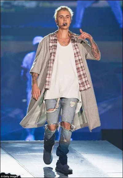 De quel réseau social s'était retiré Justin ?