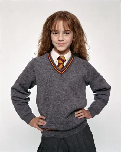 Hermione est pétrifiée par le Basilic et on apprend qu'elle a vu le Basilic à travers un objet ; lequel ?