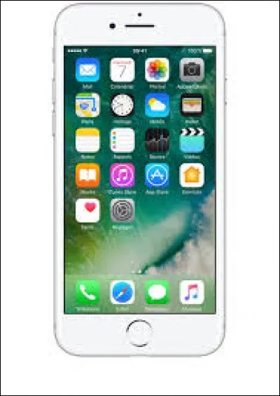 À peine était-elle levée qu'elle était déjà sur son portable.