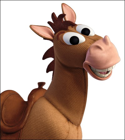 Comment s'appelle ce cheval ?
(Toy Story)