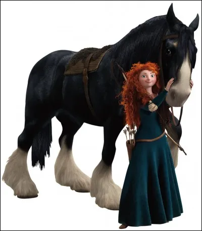 Comment s'appelle ce cheval ?
(Rebelle)