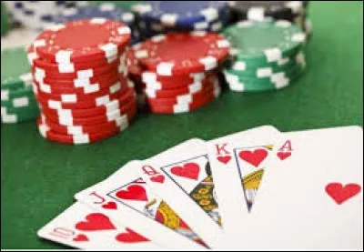 J'ai bien envie d'une petite partie de "Poker", pas vous ? Si vous avez cinq cartes qui se suivent et de la même couleur, cela signifie que vous avez...