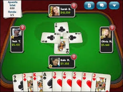 Parlons un peu de la dame. Ou devrais-je dire "La Dame de pique". Pourriez-vous me citer l'ordre de ces cartes : de la plus forte à la plus faible ?