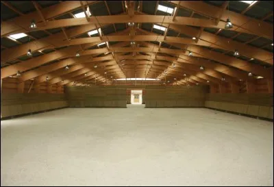 Comment s'appelle ce que doit suivre le cheval et qui fait le tour du manège ?