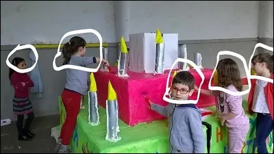 Il y a quoi dans les ronds ?