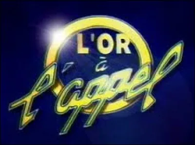 Qui a présenté le jeu télévisé "L'Or à l'appel" entre 1996 et 1997 sur TF1 ?