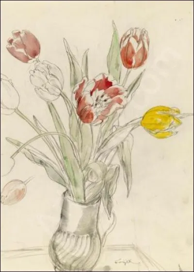Qui a peint "Tulipes" ?