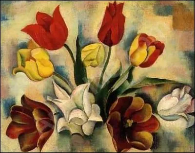 Qui a peint "Les tulipes" ?