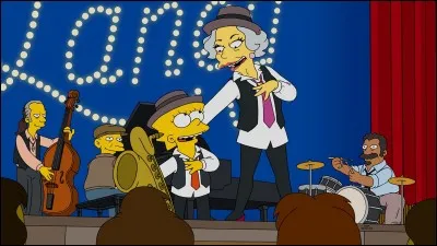 Avec qui Lisa participe-t-elle à un spectacle à New York dans cet épisode inédit des Simpson ?
