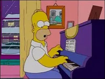 Sur quoi est basée la musique qu'Homer créa dans "Le Tube qui tue" ?