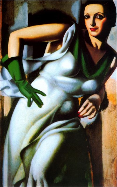 Qui a peint "Femme au gant vert" ?
