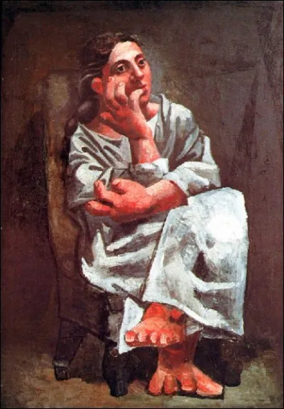 Qui a peint "Femme assise" ?