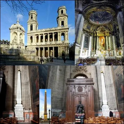Allons au « 2, rue Palatine », à l'église Saint-Sulpice !
Dans cet endroit, par rapport à un autre monument, il n'est pas le plus vieux en âge, mais il est le plus ancien en place ! Grâce à lui, on peut se représenter la course du soleil ! Mais, réellement, tout passe à quelques dizaines de mètres !
De quoi parle-t-on ?