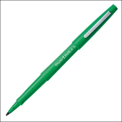 Quelle est la marque de ce stylo ? Indice : il y a même eu une pub sur ce stylo qui permet d'écrire facilement sans effort.