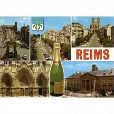 Je vous emmène à Reims (51), ville traversée par ...