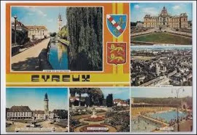 La ville d'Évreux (27), est traversée par ...