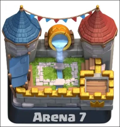 Quelle carte n'est pas de l'arène 7 ?
