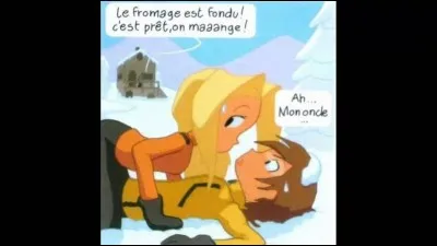 Comment s'appelle le gars qu'elle aime ?