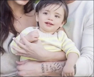 Quel est le nom de cet enfant (fils d'un footballeur) ?