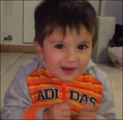 Quel est le nom de cet enfant (fils d'un footballeur) ?